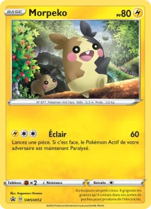 Carte Pokemon Morpeko SWSH012/307 Promo SWSH