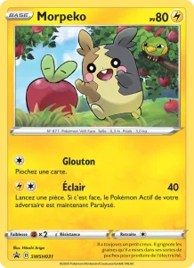 Carte Pokemon Morpeko SWSH031/307 Promo SWSH