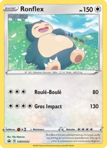 Carte Pokemon Ronflex SWSH032/307 Promo SWSH