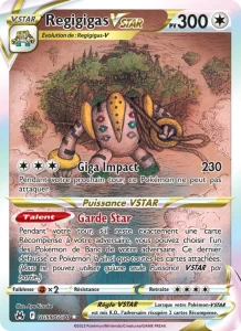 Carte Pokemon Regigigas VSTAR GG55/159 Zénith Suprême
