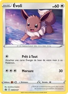 Carte Pokemon Évoli SWSH127/307 Promo SWSH