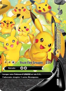 Carte Pokemon Pikachu V-UNION SWSH142/307 Promo SWSH