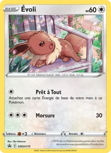 Carte Pokemon Évoli SWSH175/307 Promo SWSH