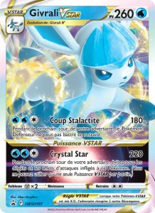 Carte Pokemon Givrali VSTAR SWSH197/307 Promo SWSH