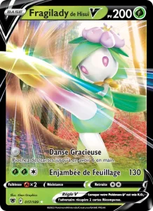 Carte Pokemon Fragilady de Hisui V 017/189 Astres Radieux