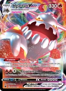 Carte Pokemon Heatran VMAX 026/189 Astres Radieux