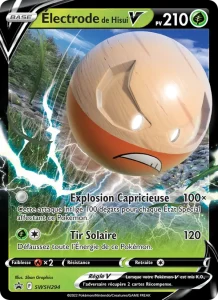 Électrode de Hisui V SWSH294 — Promo SWSH