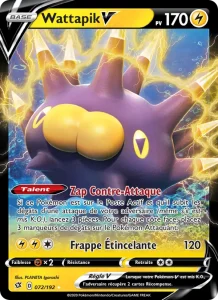 Carte Pokemon Wattapik V 72/192 Clash des Rebelles