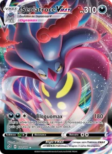 Carte Pokemon Sepiatroce VMAX 122/192 Clash des Rebelles
