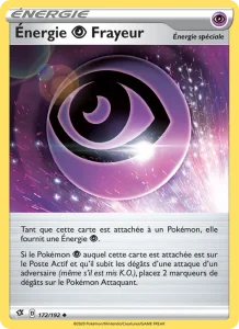 Carte Pokemon Énergie Psychic Frayeur 172/192 Clash des Rebelles