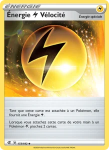Carte Pokemon Énergie Lightning Vélocité 173/192 Clash des Rebelles