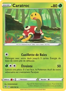 Carte Pokémon Caratroc 5/192