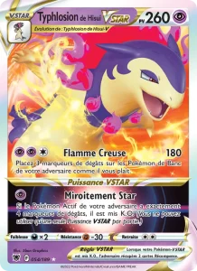 Carte Pokemon Typhlosion de Hisui VSTAR 054/189 Astres Radieux