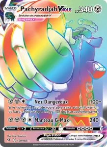 Carte Pokemon Pachyradjah VMAX 199/192 Clash des Rebelles