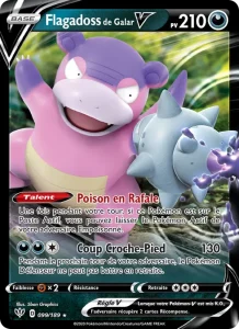 Carte Pokemon Flagadoss de Galar V 99/189 Ténèbres Embrasées