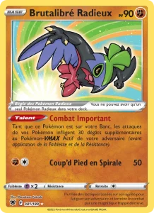 Carte Pokemon Brutalibré Radieux 081/189 Astres Radieux
