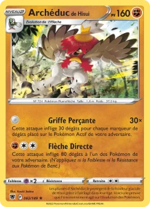 Carte Pokemon Archéduc de Hisui 082/189 Astres Radieux