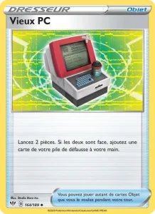 Carte Pokemon Vieux PC 164/189 Ténèbres Embrasées