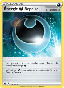 Carte Pokemon Énergie Darkness Repaire 175/189 Ténèbres Embrasées