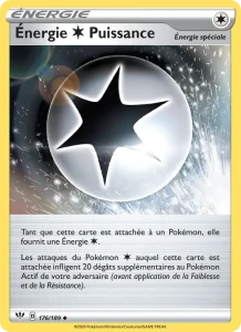 Carte Pokemon Énergie Colorless Puissance 176/189 Ténèbres Embrasées