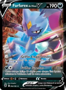 Carte Pokemon Farfurex de Hisui V 094/189 Astres Radieux