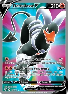Carte Pokemon Démolosse V 178/189 Ténèbres Embrasées