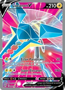 Carte Pokemon Lucanon V 180/189 Ténèbres Embrasées