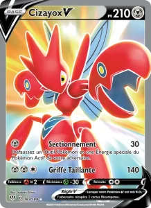 Carte Pokemon Cizayox V 183/189 Ténèbres Embrasées