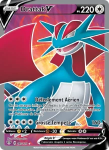Carte Pokemon Drattak V 185/189 Ténèbres Embrasées