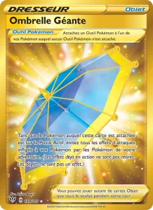Carte Pokemon Ombrelle Géante 199/189 Ténèbres Embrasées