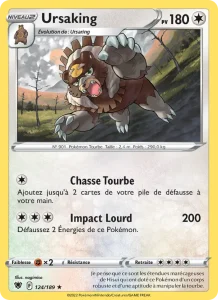 Carte Pokemon Ursaking 124/189 Astres Radieux