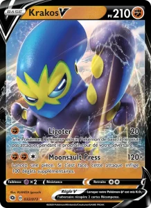 Carte Pokemon Krakos V 32/73 La Voie du Maître