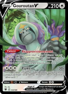 Carte Pokemon Gouroutan V 133/189 Astres Radieux