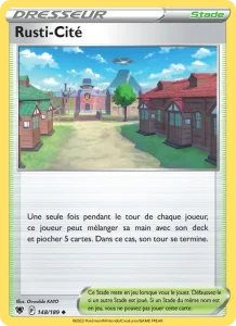 Carte Pokemon Rusti-Cité 148/189 Astres Radieux