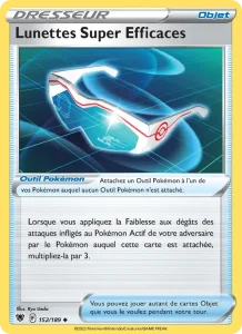 Carte Pokemon Lunettes Super Efficaces 152/189 Astres Radieux