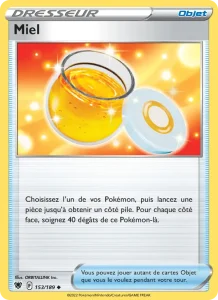 Carte Pokemon Miel 153/189 Astres Radieux