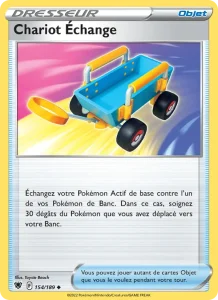 Carte Pokemon Chariot Échange 154/189 Astres Radieux