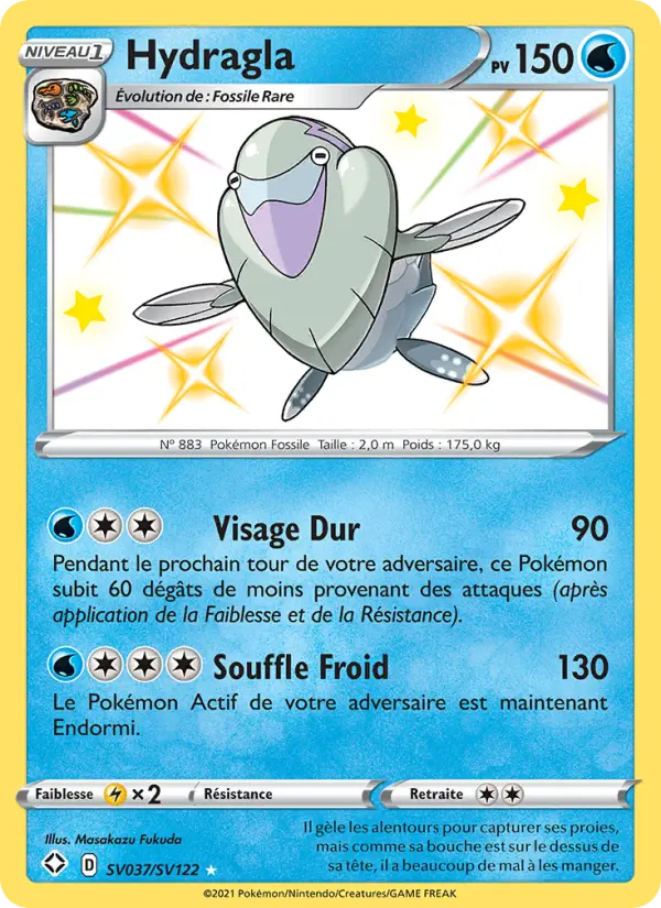 Scan HD carte Pokémon Hydragla SV037/72 — Destinées Radieuses