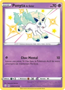 Ponyta de Galar SV047 — Destinées Radieuses