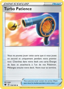 Carte Pokemon Turbo Patience 158/189 Astres Radieux