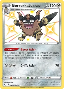 Berserkatt de Galar SV087 — Destinées Radieuses