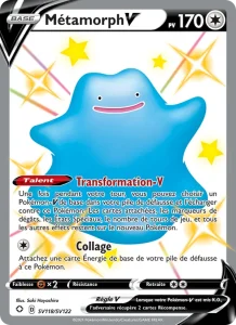 Carte Pokemon Métamorph V SV118/72 Destinées Radieuses