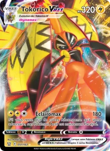 Carte Pokemon Tokorico VMAX 51/163 Styles de combat