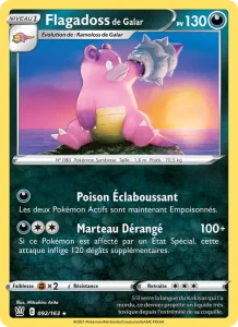 Carte Pokemon Flagadoss de Galar 92/163 Styles de combat