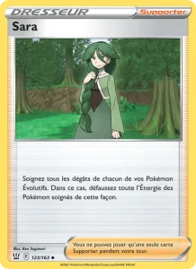 Carte Pokemon Sara 123/163 Styles de combat