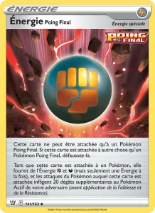 Carte Pokemon Énergie Poing Final 141/163 Styles de combat