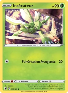 Carte Pokémon Insécateur 004/189