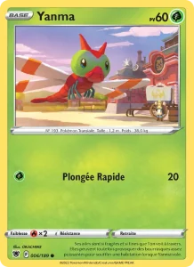 Carte Pokémon Yanma 006/189