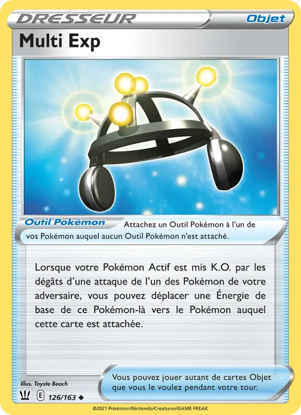 Scan HD carte Pokémon Multi Exp 126/163 — Styles de combat
