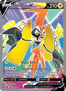 Carte Pokemon Tokorico V 147/163 Styles de combat